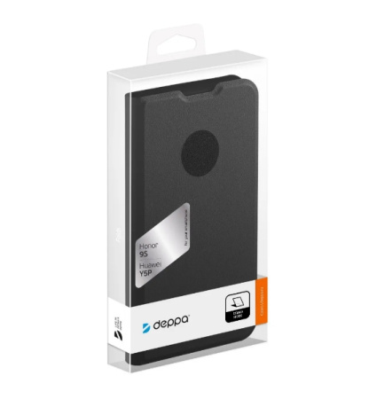Чехол-книжка для Honor 9S/Huawei Y5P Deppa Book Cover черный (87615)