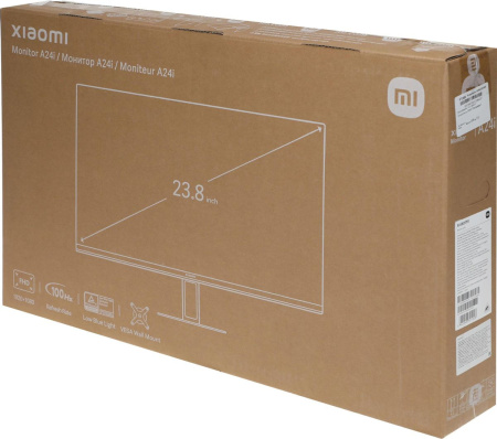 Монитор 23.8"/Xiaomi/A24i/Черный/IPS/1920*1080/100 Гц/HDMI/DP/ELA5444EU