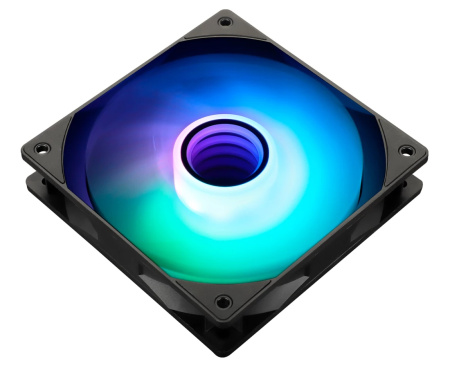 Кулер в корпус 120х120х25 Thermalright TL-C12B-S V3 ARGB (1500prm/4pin+ARGB Sync/66.17 CFM/25.6дБ/подшипник гидродинамический/ARGB)