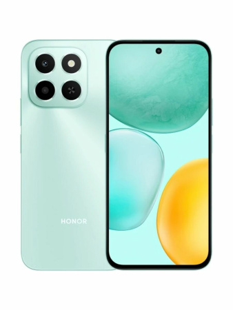 Смартфон Honor X6C 6Гб 128Гб Океанический голубой 6.61", TFT LCD, 1604*720, 2*2.0+6*1.7Ггц, 50+0.08МП, 5Мп, NFC, 4G, 5300мАч, And 15