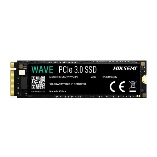 SSD-накопитель M.2 128Гб HIKSEMI (HIKVISION) Wave(P) [HS-SSD-WAVE(P) 128G](3D NAND,NVMe,1200/950 Мб/с)