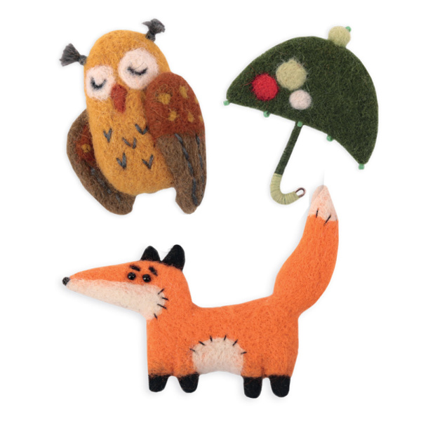 Набор для валяния "Woolla" WB-0175 "Осенние"