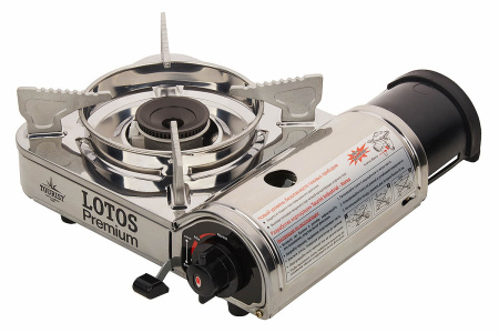 Газовая плита Tourist Lotos Premium TR-300 портативная, в кейсе