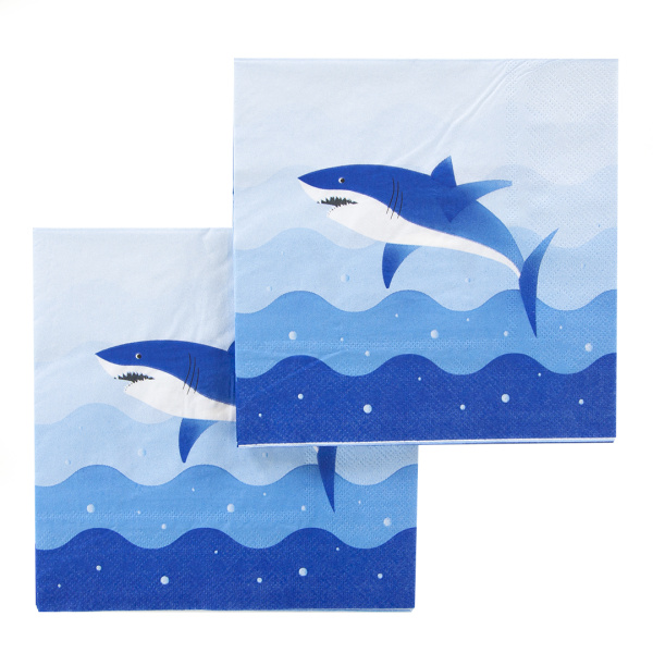 Салфетки "Акула", 12шт. (6231452)