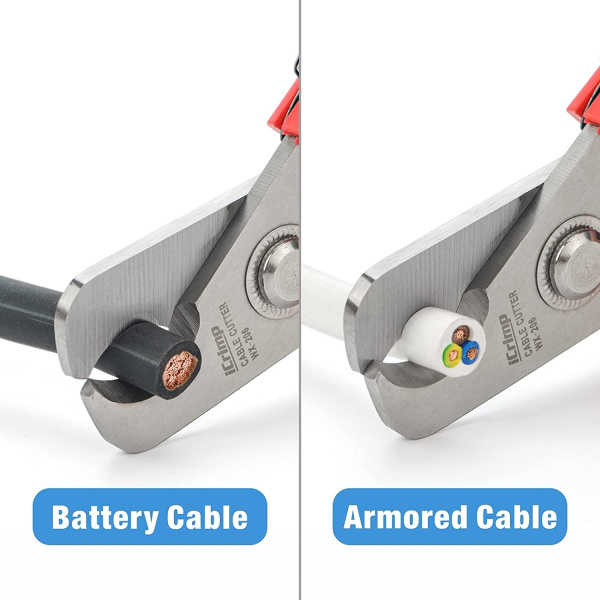 Кабелерез 165мм, Iwiss WX-206, медь/алюминий до 24мм²