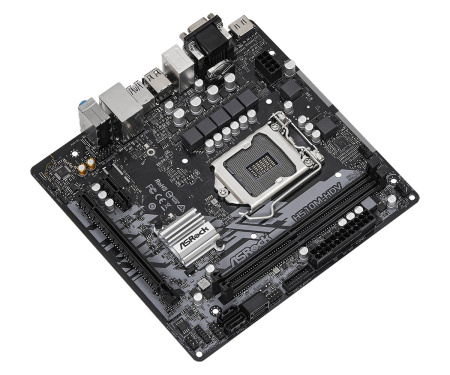 Мат.плата S1200 H510 ASRock H510M-HDV (mATX,2DDR4,4SATA3,VGA,DVI,HDMI,PC3200)