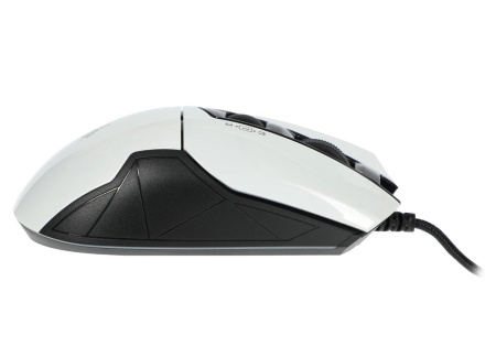 Игровая мышь USB A4Tech Bloody W70 Max оптическая, 10000dpi, Panda White