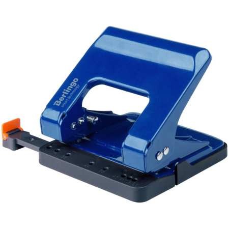 Дырокол BERLINGO "Smart Technology" на 25л. синий (DDm_25203)