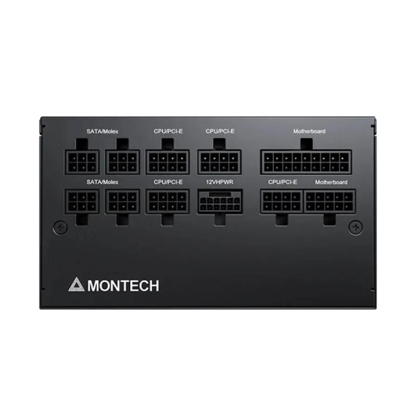 Блок питания 750Вт Montech CENTURY G5 750W (ATX 3.0,APFC,120мм,2PCI-E+12VHPWR,8SATA,80+Gold,полностью модульный)[CENTURYG5750]