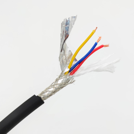 Кабель экранированный TRVVP  3х0.3мм2, метражом, гибкий для ЧПУ