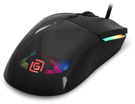 Игровая мышь USB Oklick 714GM оптическая, 7200dpi, 6кн, Black