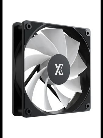 Кулер в корпус 120х120х25 XASTRA FC120B ARGB Black reverse (600-1500prm/4pin/PWM/57CFM/26дБ/ARGB) box [FC120-1BA-SRX-GL]