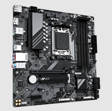 Мат.плата SocAM5 AMD B650 Gigabyte B650M D3HP (mATX,4DDR5,2M.2,PCI-E16,PCI-E,HDMI,2DP,PC7600)
