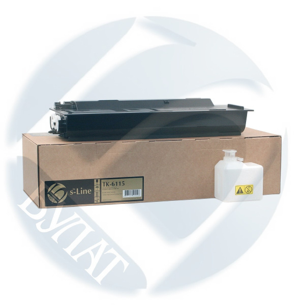 Картридж_лазерный БУЛАТ s-Line TK-6115 для Kyocera M4125 черный (15000 стр) 