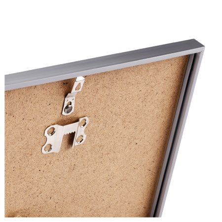 Фоторамка А4 OfficeSpace 21*30см. пластик, серебро (РПВХ_48501)