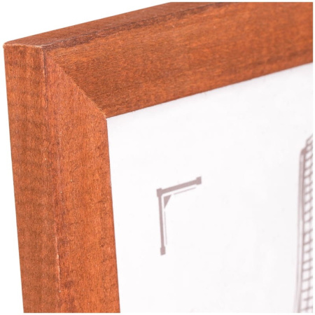 Фоторамка А4 OfficeSpace 21*30см. дерево, №3, мокко (РД_9312)