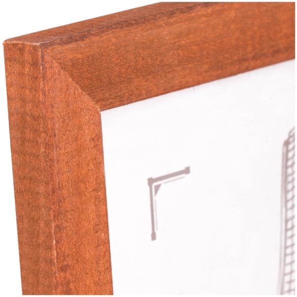 Фоторамка А4 OfficeSpace 21*30см. дерево, №3, мокко (РД_9312)