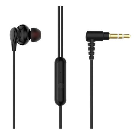 Гарнитура Perfeo KNOB внутриканальные, черный (PF_C3211)