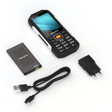 Сотовый Maxvi T19 Black 2sim/2.8"/320*240/2000мАч/моноблок