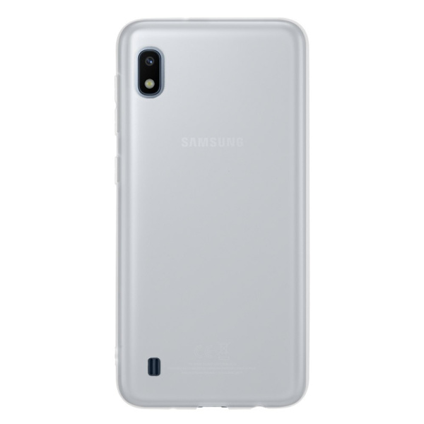 Накладка для Samsung Galaxy A10 Deppa Gel Color Case белая (87142)