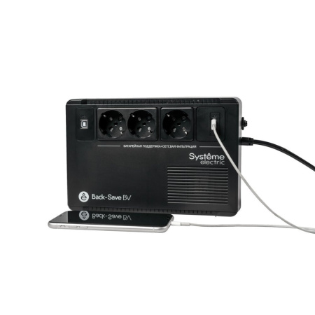 ИБП Systeme Electric Back-Save BVSE600RS 600ВА/360Вт, EUROх3