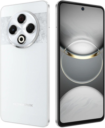 Смартфон Tecno SPARK 30 8Гб 128Гб Astral Ice 6.78", IPS, 2436*10800, 2*2+6*1.8ГГц, 64+0.08Мп, 13Мп, 4G, NFC, 5000мАч, And 14
