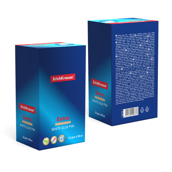 Клей ПВА ErichKrause "Extra" 50мл (48725)