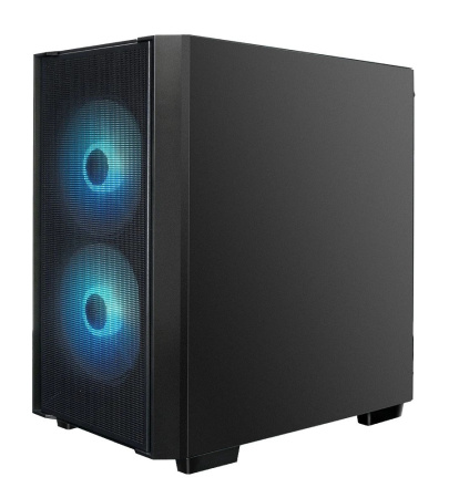 Корпус mATX Б_БП XASTRA  A400M 3ARGB-C6 Black (USB3.0,Audio,черный,Mesh,TG,2х140мм+1х120мм FC ARGB PWM fans/ARGB+PWM HUB 6port,CPU Cooler до 175мм, VG