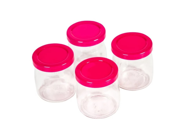 Йогуртница Galaxy GL 2696 White 20Вт, 4*180мл