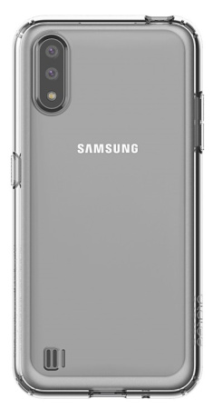 Накладка для Samsung Galaxy A01 Araree GP-FPA015KDATR прозрачный