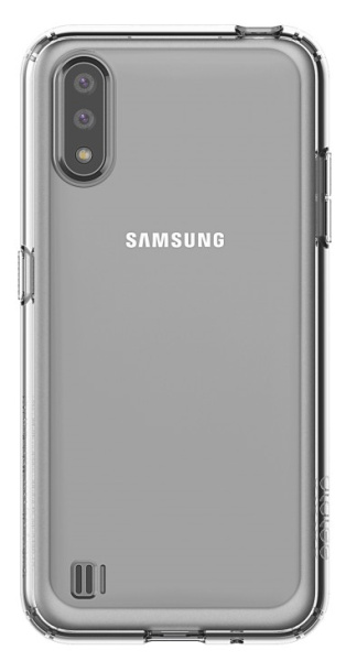 Накладка для Samsung Galaxy A01 Araree GP-FPA015KDATR прозрачный