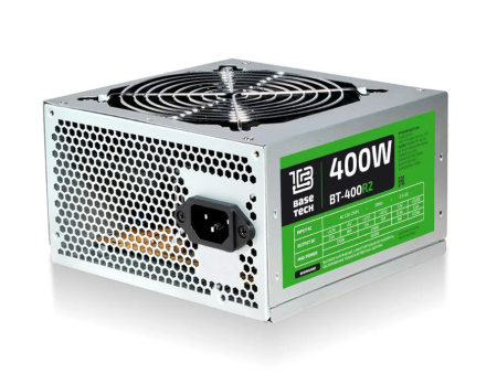 Блок питания 400Вт BaseTech R2 (120мм,4SATA)[BT-400R2]