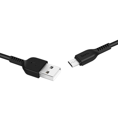 Кабель MicroUSB(m) - USB(m) HOCO X20, 3м, черный