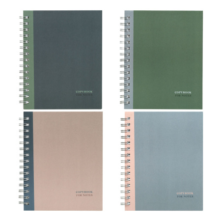 Тетрадь 120л. кл. "Monocolor. Double" BG гребень (ТТ5гр120_лм 12748)