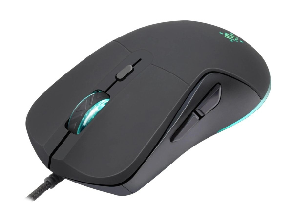 Игровая мышь USB Defender Arga GM-049 оптика, 6 кнопок, 3600dpi, черн,радуж +ковер