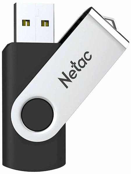 Флеш-накопитель USB3.0 64Gb Netac U505 (NT03U505N-064G-30BK) черно-серебристый