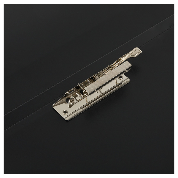 Папка с боковым прижимом СТАММ "Стандарт" 17мм, 700мкм, черная (ММ-30646)