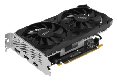 Видеокарта GeForce RTX3050 MSI 6Гб VENTUS 2X E 6G OC GDDR6,96bit,HDMI,2DP (RTX 3050 VENTUS 2X E 6G OC) ret