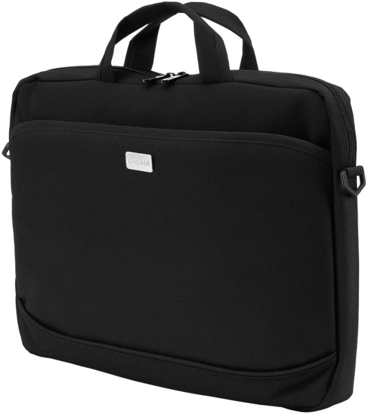 Сумка_для_ноутбука 15.6" Digma R-212 черный полиэстер (R212BK)