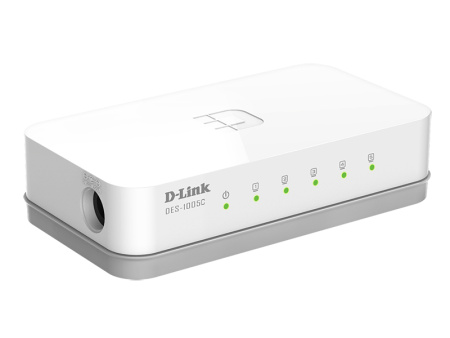 Коммутатор D-Link DES-1005C 5-port 10\100_Mbps