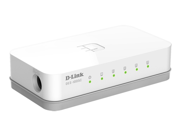 Коммутатор D-Link DES-1005C 5-port 10\100_Mbps