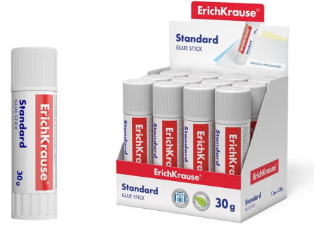 Клей-карандаш Erich Krause "Standard" 30гр. (48033)