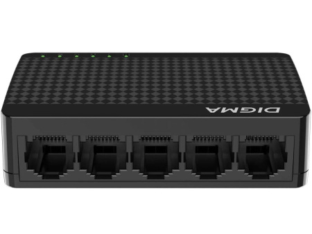Коммутатор Digma DSW-105GE 5-ports 10\100\1000_Mbps