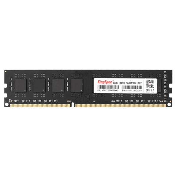 Модуль памяти DIMM DDR3L 8Гб 1600МГц Kingspec (KS1600D3P13508G) CL11 1.35v