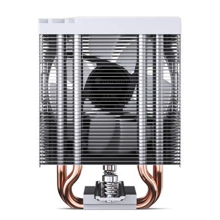 Кулер S115х/1200/1700/1851/AMx Jonsbo CR-1400 E ARGB White (160W/92mm/800-2200rpm/ARGB/4 тепловые трубки/белый)