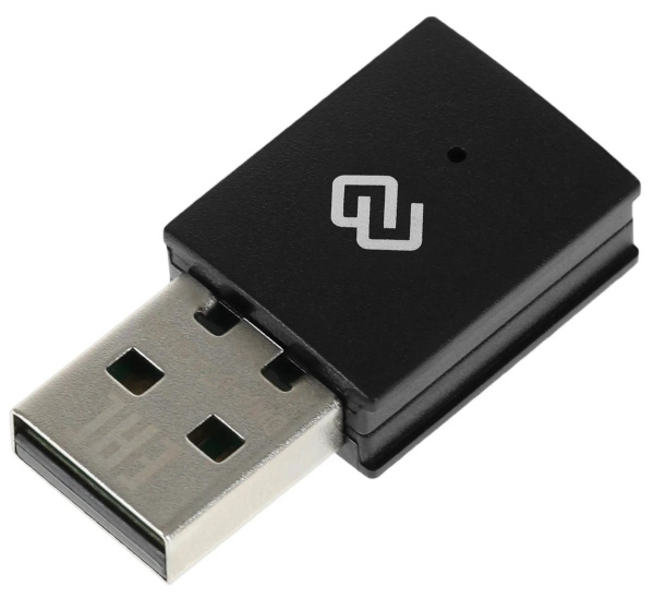 Адаптер WI-FI + Bluetooth USB Digma DWA-BT4-N150 150_Mbps 802.11n Bt4.0