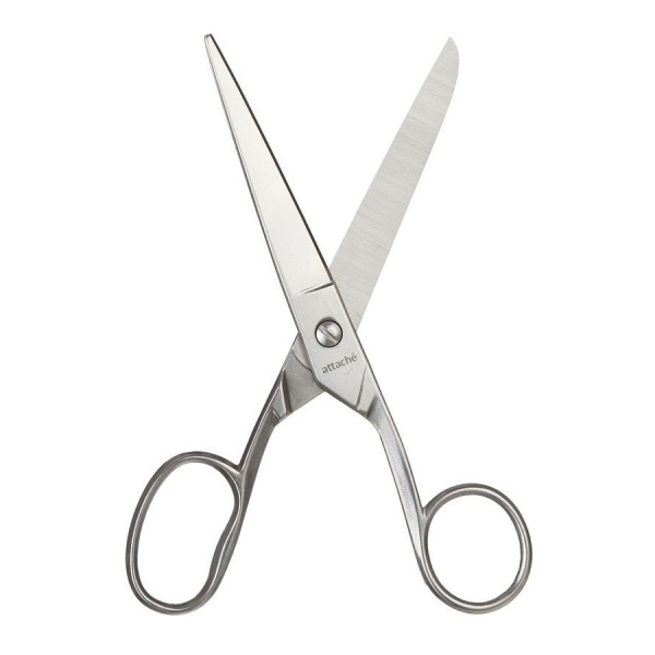 Ножницы 17,5см. Attache цельнометаллические  (843587)