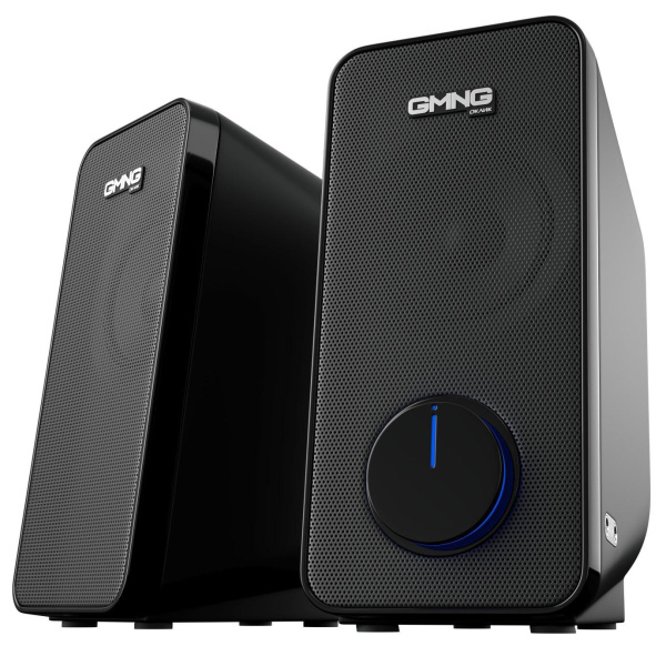 Колонки Оклик GMNG OK-175 2.0 черный 16Вт портативные