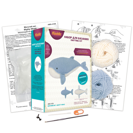 Набор для вязания "Miadolla" AMG-0109 Могучий кит