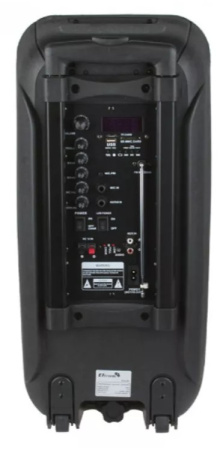 Портативная колонка ELTRONIC 20-07 DANCE BOX 200 динамик 8" 2шт. 80Вт, Bluetooth, TWS, FM, USB,  mic